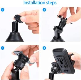 img 2 attached to 📱 Universal Adjustable Car Cup Holder Phone Mount for iPhone 11 Pro/Xs/Max/X/XR/8/7/6 Plus, Samsung Galaxy S10/S9/S8 Note 9, Nexus, Sony, HTC, Huawei, LG, and more smartphones