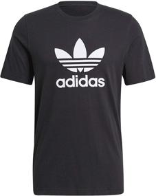 img 4 attached to Shop the Trend: adidas Originals Men's Trefoil T-Shirt for Ultimate Style