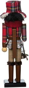 img 2 attached to 🎄 Authentic Kurt Adler 15" Wooden Woodsman Nutcracker: A Timeless Holiday Decor Piece