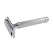 classic chrome double edge safety razor - optimized for your shaving experience logo