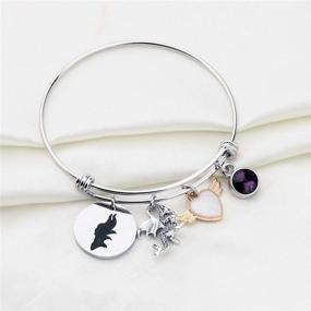 img 2 attached to 👑 Bad Princesses Inspired PLITI Horns Charm Jewelry: Perfect BFF, Friend, or Daughter Birthday Gift