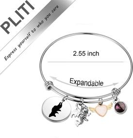 img 3 attached to 👑 Bad Princesses Inspired PLITI Horns Charm Jewelry: Perfect BFF, Friend, or Daughter Birthday Gift