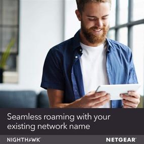 img 1 attached to 📶 NETGEAR EX7300 WiFi Mesh Range Extender - Enhances Range for up to 2300 sq.ft. and 40 Devices with AC2200 Dual Band Speed of 2200Mbps, including Mesh Smart Roaming