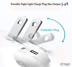 img 3 attached to Charger Adapter Foldable Brightness Compact Portable Audio & Video