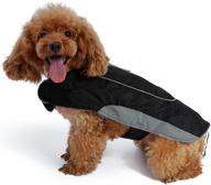 🐶 practical usefulthingy dog rain coats: keep your dog dry and safe with reflective stripes, harness hole - available in 7 sizes and 3 colors логотип