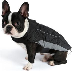 img 3 attached to 🐶 Practical UsefulThingy Dog Rain Coats: Keep Your Dog Dry and Safe with Reflective Stripes, Harness Hole - Available in 7 Sizes and 3 Colors