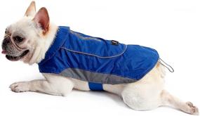 img 2 attached to 🐶 Practical UsefulThingy Dog Rain Coats: Keep Your Dog Dry and Safe with Reflective Stripes, Harness Hole - Available in 7 Sizes and 3 Colors