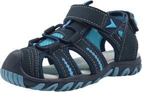 img 4 attached to Blikcon Sandals Outdoor Summer Toddler Boys' Shoes ~ Sandals