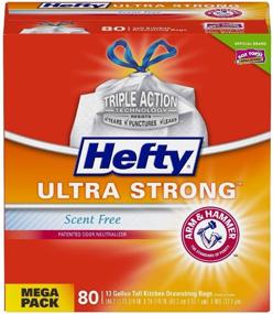 img 2 attached to Hefty Strong Kitchen Gallon Garbage Cleaning Supplies in Trash Bags