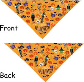 img 2 attached to Falltail Halloween Collar Bandana Outfits
