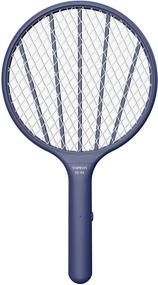 img 4 attached to 🦟 Ultimate Bug Zapper Electric Fly Swatter: Handheld Mosquito Killer with 3000volt Power - Effective Indoor & Outdoor Pest Control - Blue