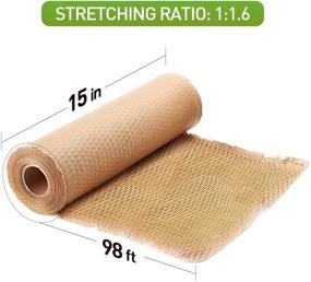 img 3 attached to Eco-Friendly Packaging Honeycomb Cushioning: Green & Efficient Packing Solution