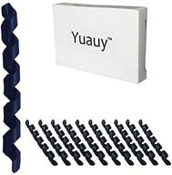 🚴 yuauy 10 pcs black wrap spiral bicycle cable sleeve rubber housing protector: mtb bike shift brake line pipe anti-friction logo