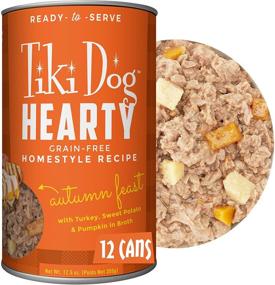 img 4 attached to 🐶 Tiki Dog Hearty Wet Whole Food: Grain-Free Homemade Recipe, Ready to Serve - 12.5 oz, 12 Cans