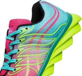 img 3 attached to Vibrant and Stylish: ALEADER Women's BladeFoam Colorful Running Shoes