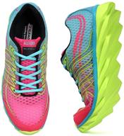 vibrant and stylish: aleader women's bladefoam colorful running shoes logo