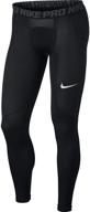 👖 nike pro men's training tights 838067: unleash your athletic potential with top-notch performance logo