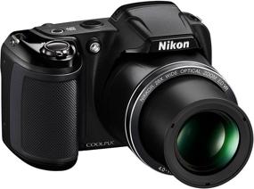 img 2 attached to 📷 Nikon Coolpix L340 20.2 Megapixel Digital Camera with 28x Optical Zoom and 3.0-Inch LCD Screen (Black)