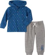 tommy hilfiger pieces hooded parasail boys' clothing - clothing sets logo