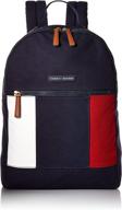 stylish and durable tommy hilfiger women's canvas backpack: a must-have accessory логотип