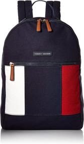 img 4 attached to Stylish and Durable Tommy Hilfiger Women's Canvas Backpack: A Must-Have Accessory