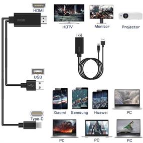 img 3 attached to Type C Smartphone Mirroring Adapter Type C