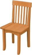 premium wooden children's chair and desk combo - kidkraft avalon classic back chair, honey finish - perfect gift for ages 5-10 logo