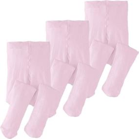 img 3 attached to Monvecle Opaque Microfiber Stockings Uniform Girls' Clothing for Socks & Tights