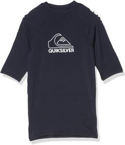 img 4 attached to 👕 Swimwear: Boys' Short Sleeve Youth Rashguard by QUIKSILVER