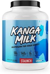 img 3 attached to 🏋️ Staunch Kanga Milk French Vanilla Mass Gainer: Boost Your Muscle Growth!