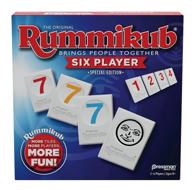 experience the ultimate rummikub fun with the pressman 108648 6 player game logo