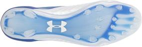 img 1 attached to Under Armour Football Royal White Men's Shoes
