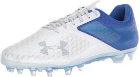 img 4 attached to Under Armour Football Royal White Men's Shoes