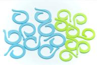 vibrant split ring stitch markers - all-in-one set for knitting & crochet (mixed size-40pcs) logo