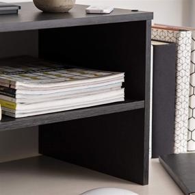 img 1 attached to 📦 Iris USA MPO-2: Versatile 2-Tier Multi-Purpose Organizer Shelf in Black