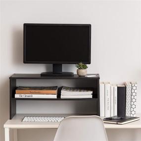 img 2 attached to 📦 Iris USA MPO-2: Versatile 2-Tier Multi-Purpose Organizer Shelf in Black