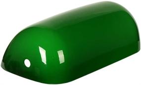 img 2 attached to Upgrade Your Bankers Lamp with Newrays Green Glass Shade Replacement Cover, L8.85 W5.11