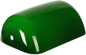 img 4 attached to Upgrade Your Bankers Lamp with Newrays Green Glass Shade Replacement Cover, L8.85 W5.11