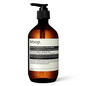 img 4 attached to 🌿 Aesop Reverence Aromatique Hand Wash, 500 mL - Paraben-Free, Cruelty-Free, and Vegan