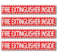 extinguisher inside sticker adhesive equipment logo