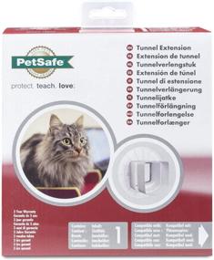 img 1 attached to 🐱 Enhanced PetSafe Microchip Cat Door Tunnel Extension for Easy Installation on Thick Walls and Doors