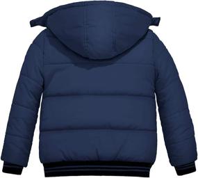 img 3 attached to 🧥 Boys' Clothing: Wantdo Thicken Hooded Jacket Outwear - Jackets & Coats