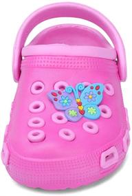 img 2 attached to Slippers Lightweight Shockproof Non Slip U720SSKDDX Rose 26 Boys' Shoes