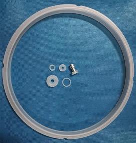 img 3 attached to 🔧 Essential Replacement Set for 5 or 6 Quart Pressure Cookers - Silicone Sealing Gaskets Float Valve Sealer Kit for Popular Models XL, YBD60-100, PPC780, PPC770 and PPC790