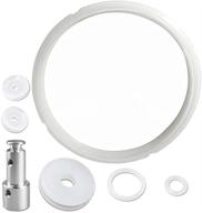 🔧 essential replacement set for 5 or 6 quart pressure cookers - silicone sealing gaskets float valve sealer kit for popular models xl, ybd60-100, ppc780, ppc770 and ppc790 logo