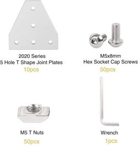 img 3 attached to Bracket Anodised Joining Aluminum Profile