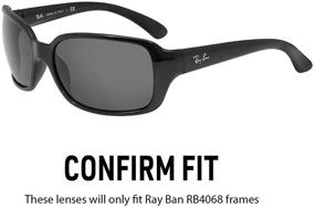 img 3 attached to 🕶️ Ikon Lenses RB4068 Polarized Replacement: Enhanced Visual Clarity and Protection