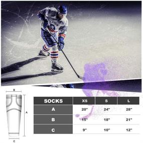 img 1 attached to COLDINDOOR Unisex Hockey Durable X Small