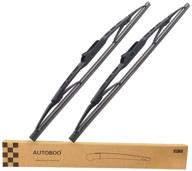 🚘 autoboo high-quality replacement wiper blades for jeep wrangler 2007-2017 - 15-inch front windshield wiper blades (set of 2) logo
