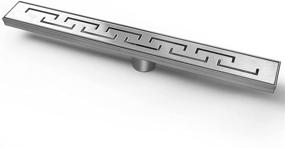 img 4 attached to BESTTEN Linear Shower Brushed Stainless